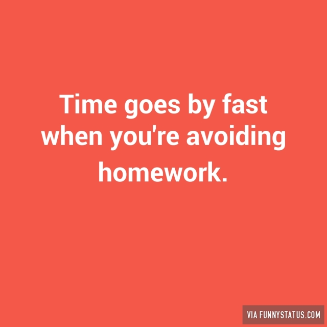 Homework status