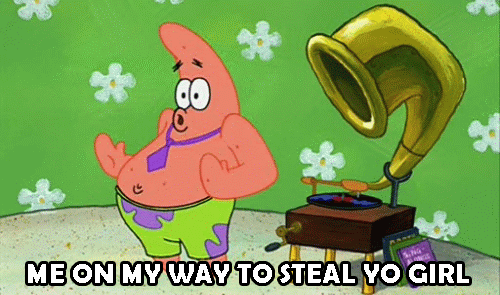 me on my way to steel your girl