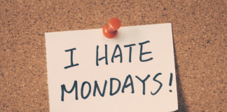 I Hate Mondays Note