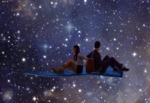 graphics of 2 couple looking for their best horoscope